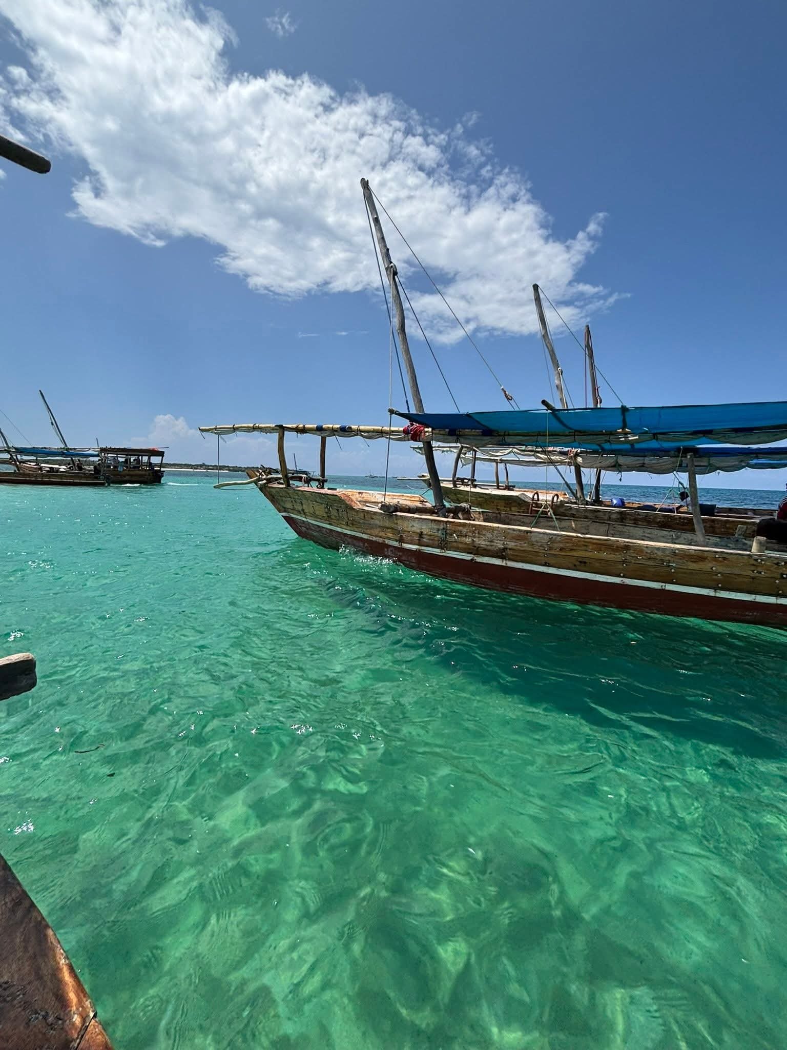 Safari Blue Zanzibar Fumba Sandbank Blue Lagoon